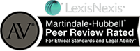 LexisNexis | AV | Martindale-Hubbell | Peer Review Rated For Ethical Standards and Legal Ability